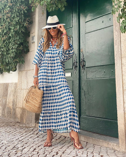 Sylvie | Szykowna sukienka boho