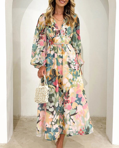Elvira | Elegancka sukienka boho