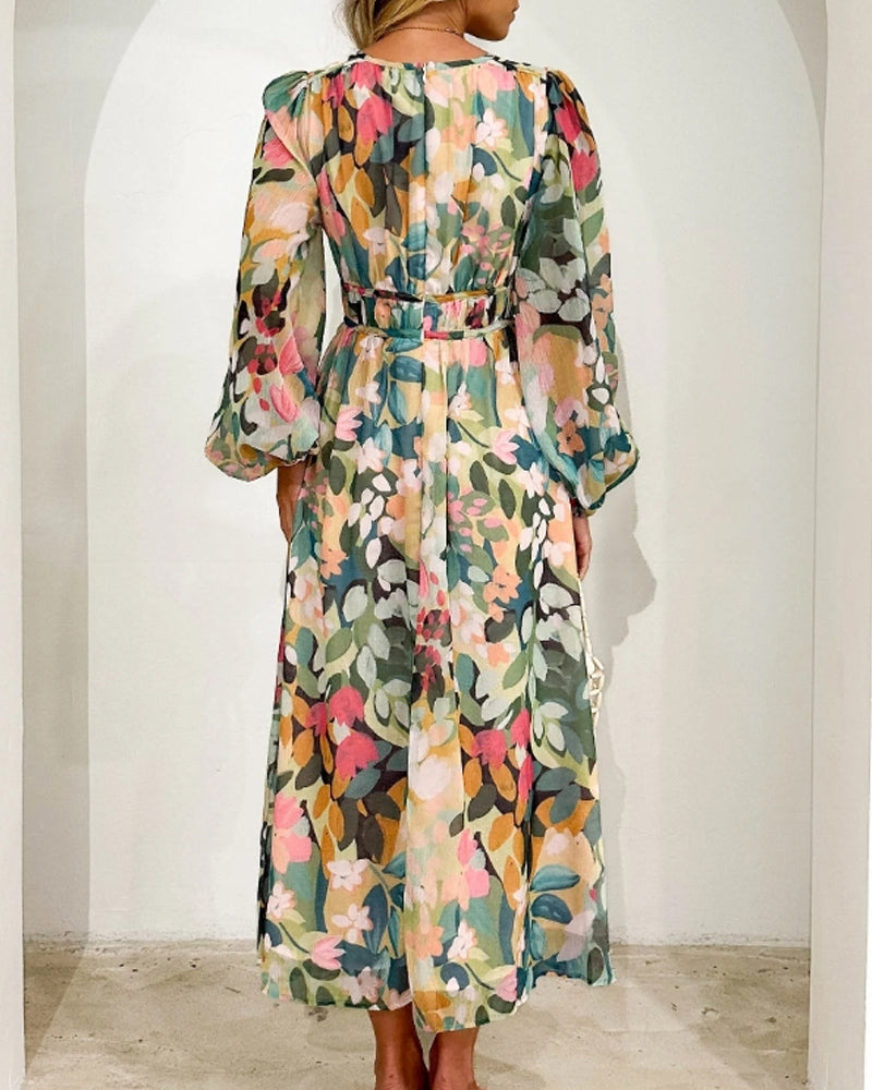 Elvira | Elegancka sukienka boho