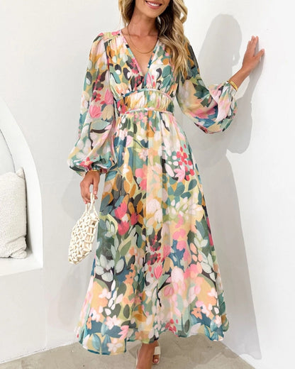 Elvira | Elegancka sukienka boho
