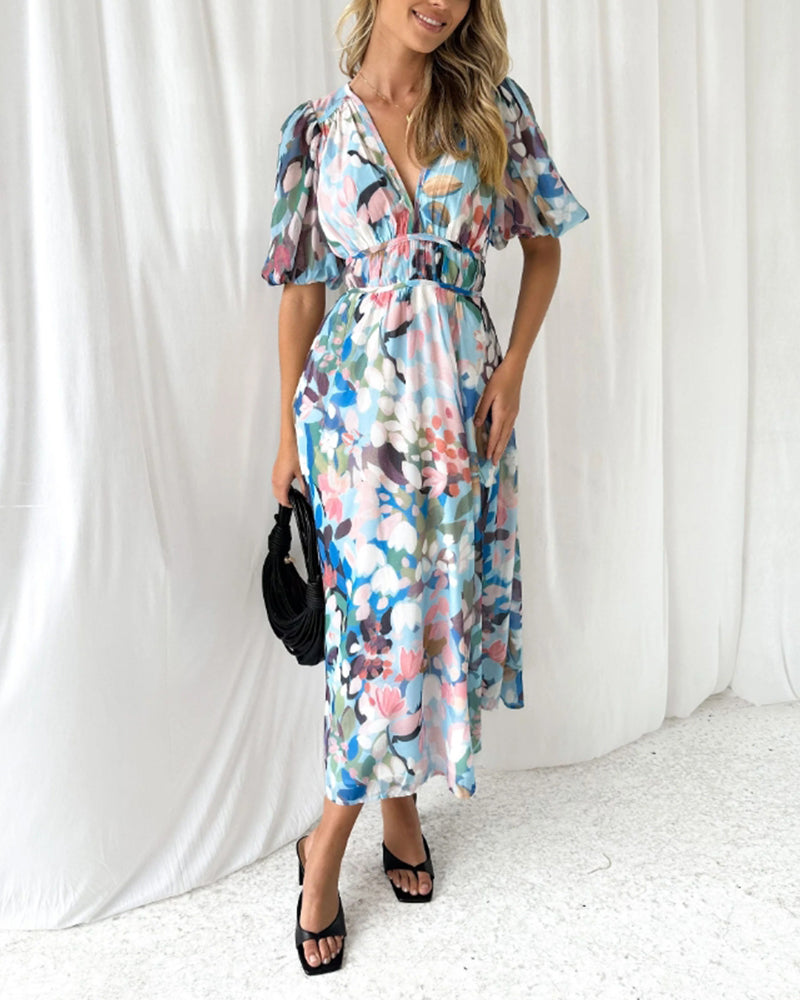 Elvira | Elegancka sukienka boho