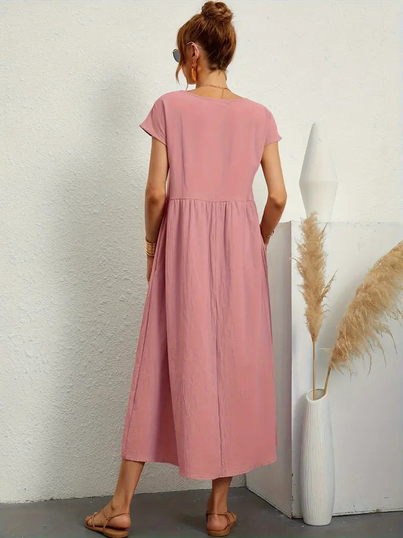 Jeane | Miękka elegancka sukienka