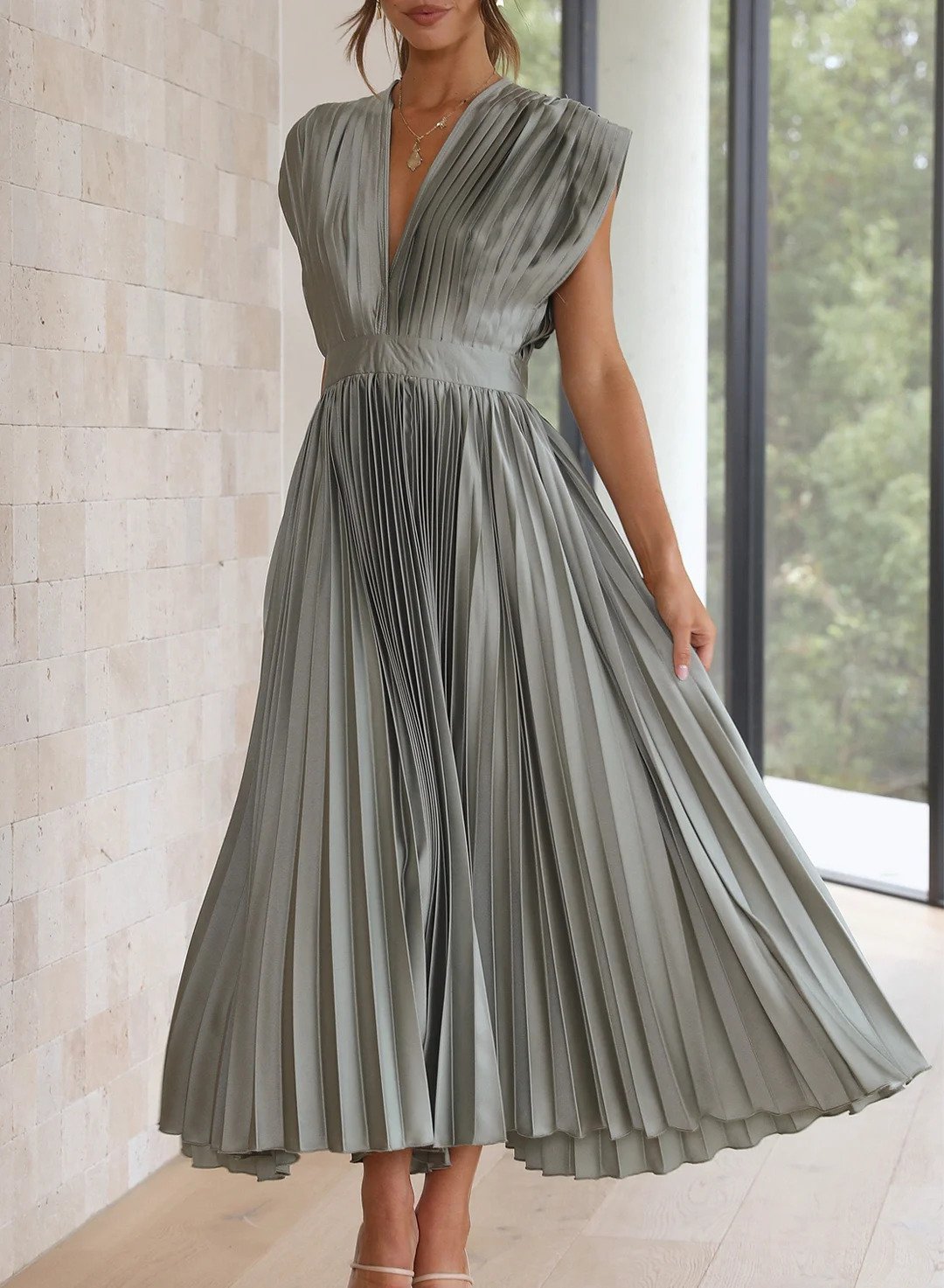 Chiara | Elegancka długa sukienka