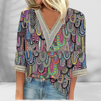 Alis | Elegancka bluzka boho