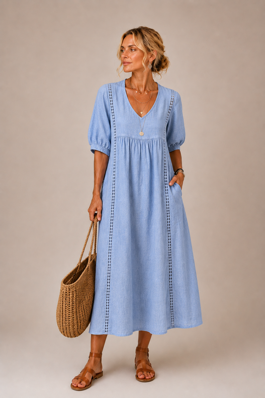 Gillian | Letnia sukienka midi