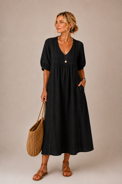 Gillian | Letnia sukienka midi