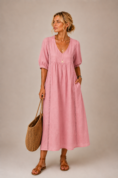 Gillian | Letnia sukienka midi