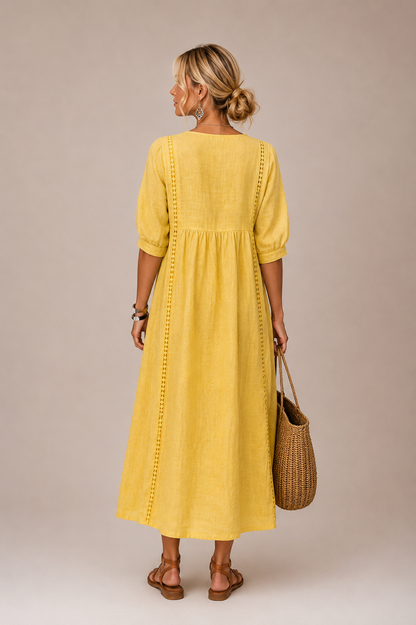 Gillian | Letnia sukienka midi