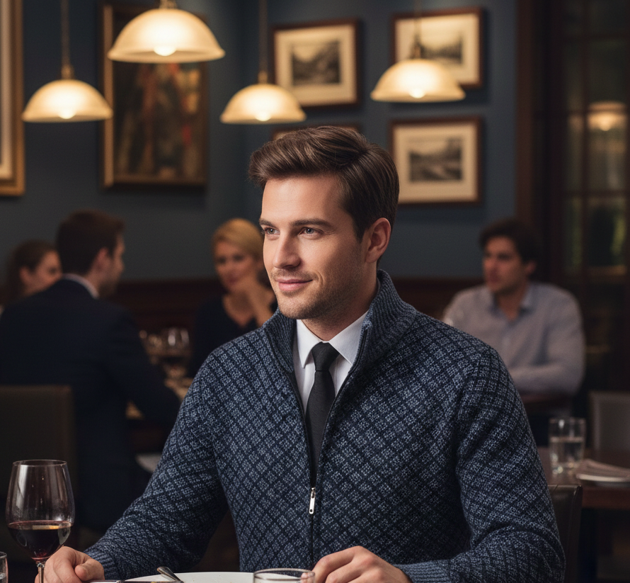 Oliver | Luksusowa kamizelka na co dzień