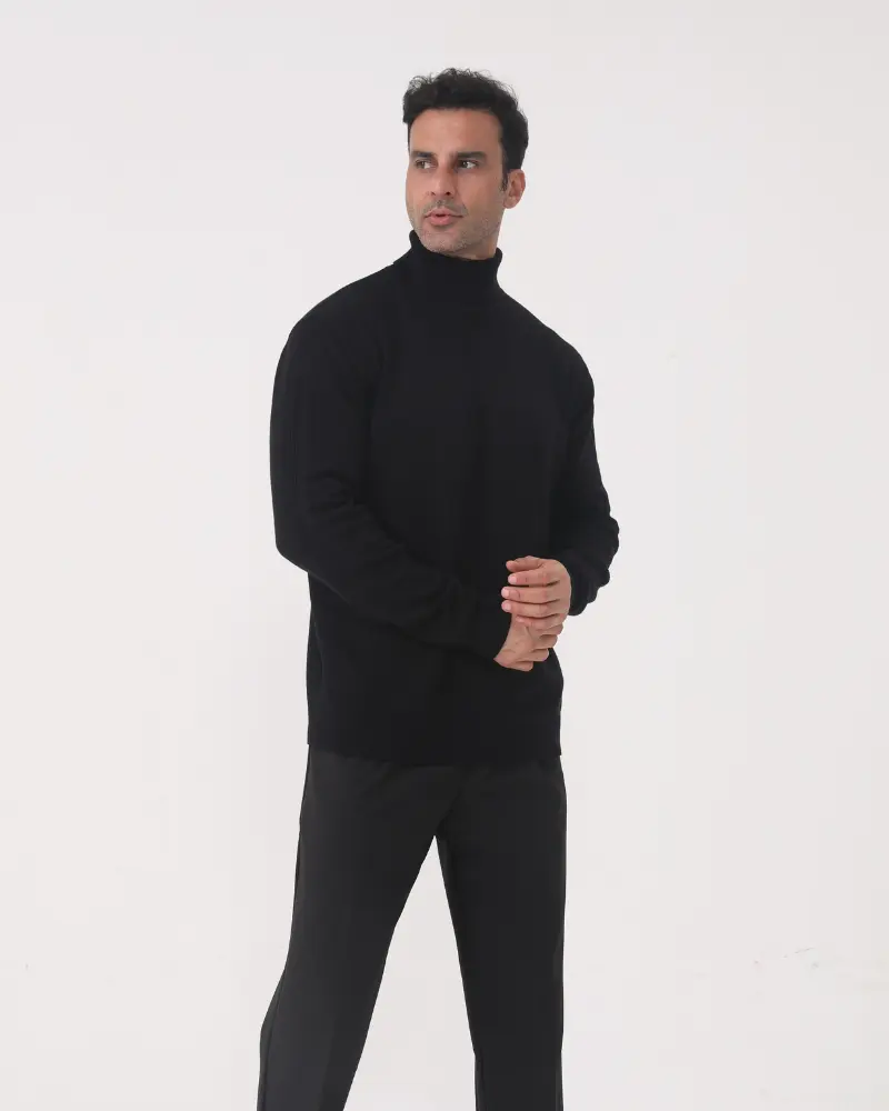 Golf z wełny merino Gstaad