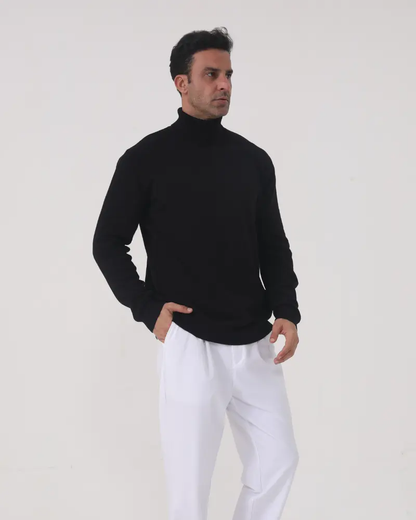 Golf z wełny merino Gstaad
