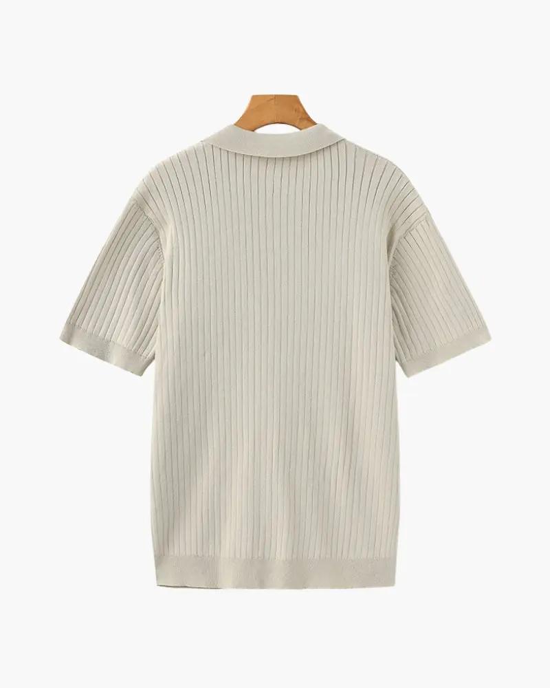 Prążkowane polo Premium