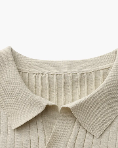 Prążkowane polo Premium