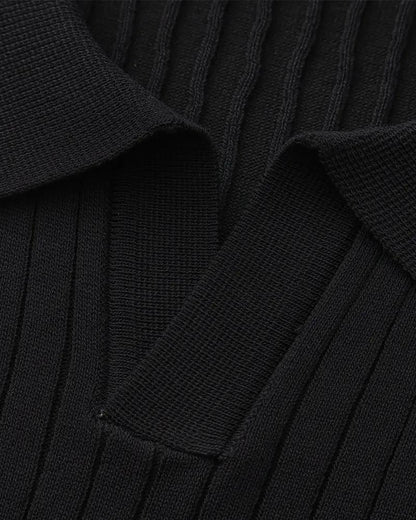 Prążkowane polo Premium