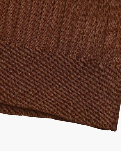 Prążkowane polo Premium