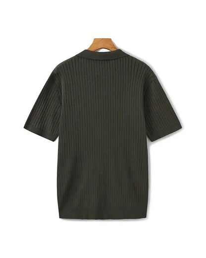 Prążkowane polo Premium