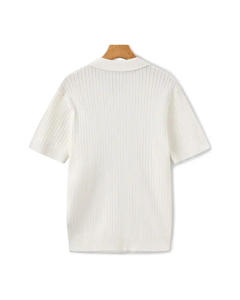 Prążkowane polo Premium