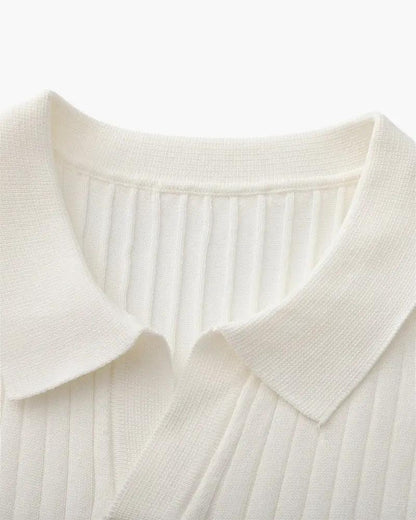 Prążkowane polo Premium