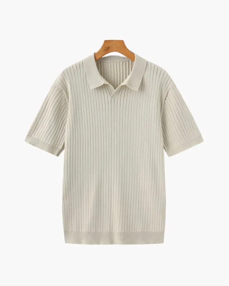 Prążkowane polo Premium