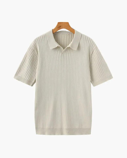 Prążkowane polo Premium