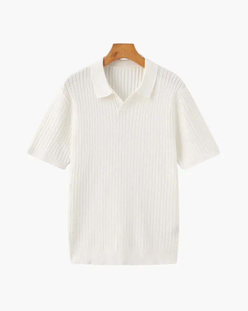 Prążkowane polo Premium