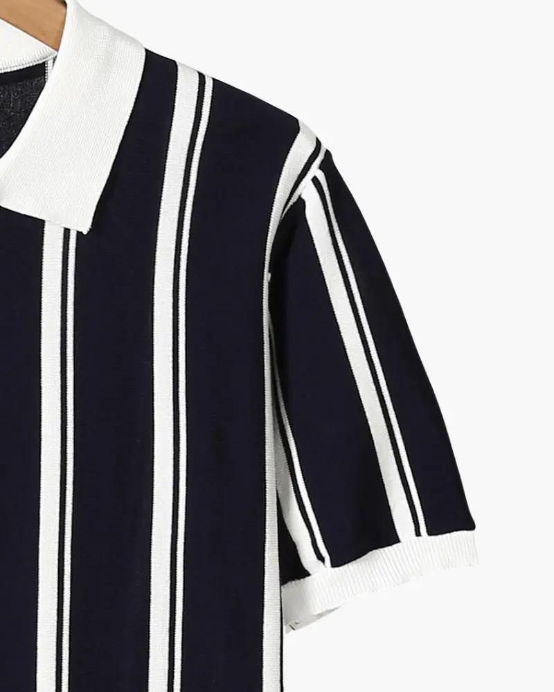 Sweter Modena z krótkim zamkiem