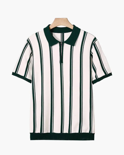 Sweter Modena z krótkim zamkiem
