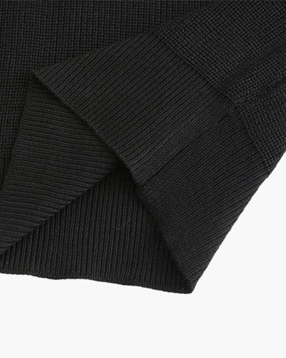 Sweter Cesare z krótkim zamkiem