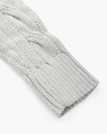 Sweter Verbier z krótkim zamkiem