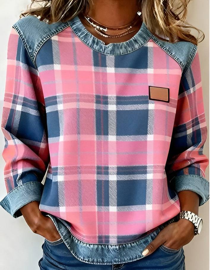 Denim | Bluza z zabawnym wzorem